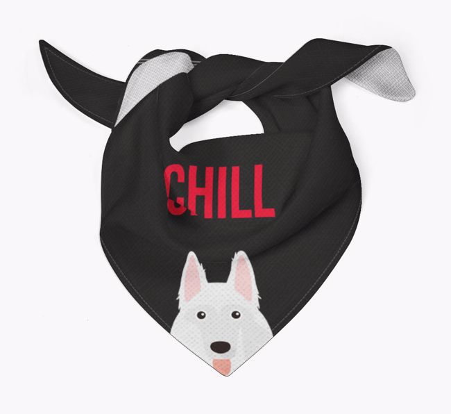 'Chill' - Personalized {breedFullName} Bandana