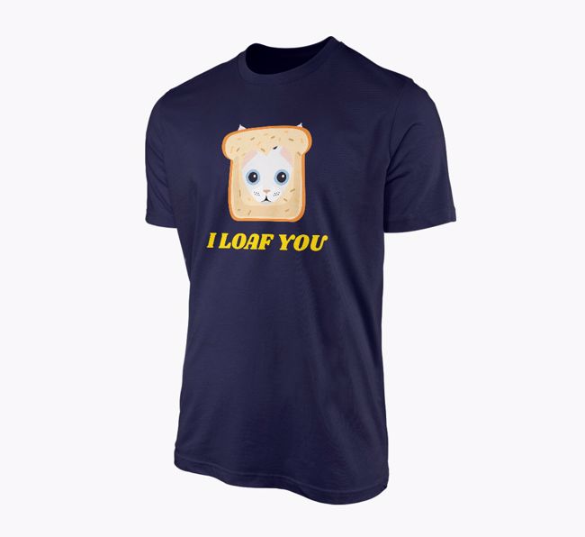 'Loaf You' - Personalised {breedCommonName} T-Shirt