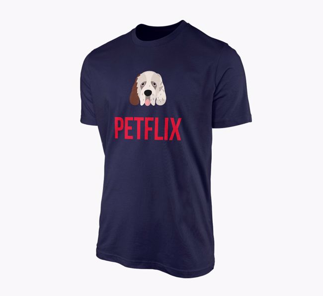 'Petflix' - Personalised {breedFullName} Adult T-Shirt