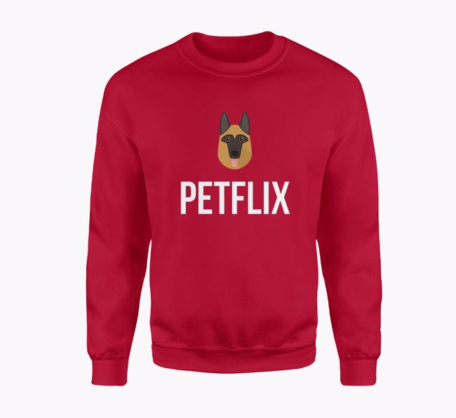 'Petflix' - Personalised {breedFullName} Adult Jumper