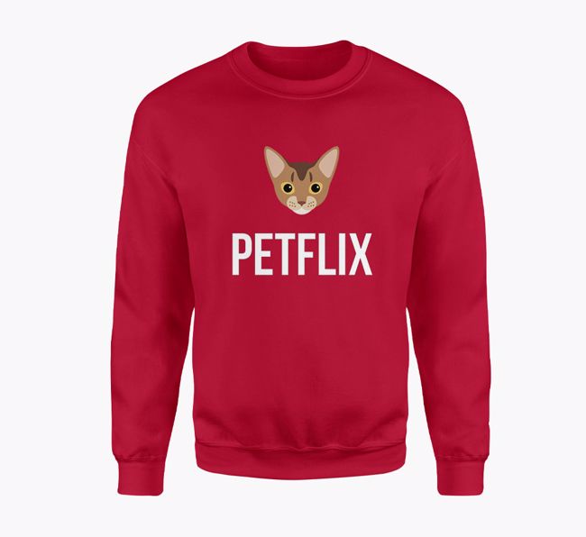 'Petflix' - Personalised {breedCommonName} Adult Jumper