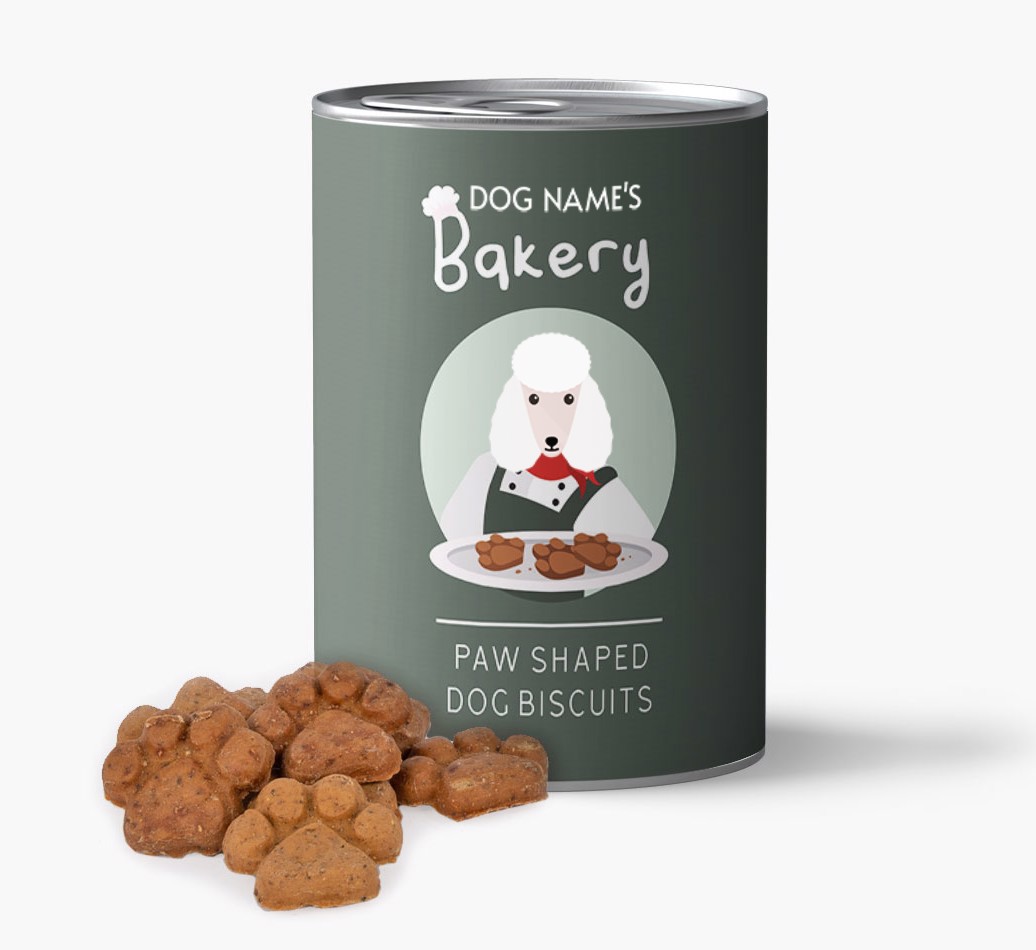 Personalised 'Bakery' Baked Dog Biscuits