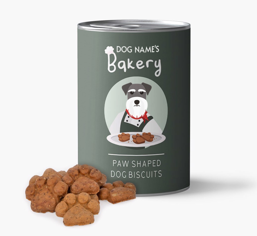 Personalised 'Bakery' Baked Dog Biscuits