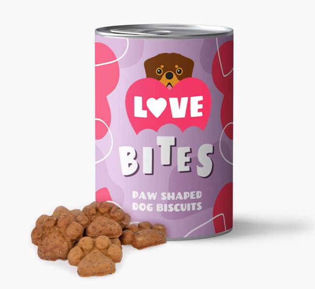 'Love bites' Baked Dog Biscuits