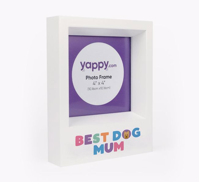 'Best Dog Mum' - Personalised {breedFullName} Photo Frame