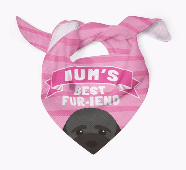 'Mum's Best Fur-iend' - Personalised {breedFullName} Bandana