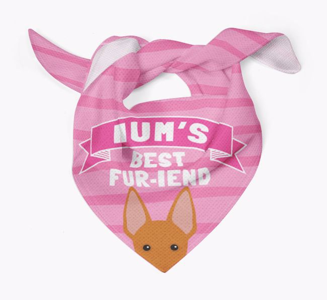 'Mum's Best Fur-iend' - Personalised {breedFullName} Bandana