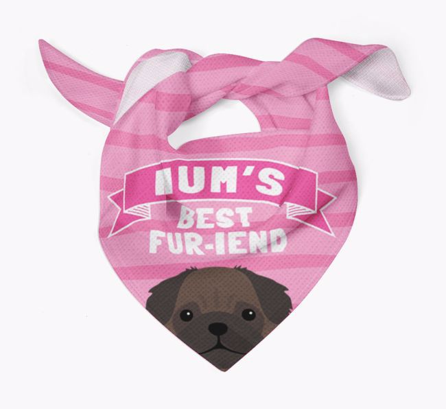 'Mum's Best Fur-iend' - Personalised {breedFullName} Bandana