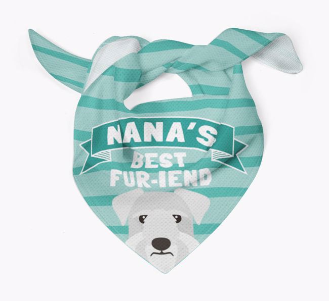 'Nana's Best Fur-iend' - Personalized {breedFullName} Bandana