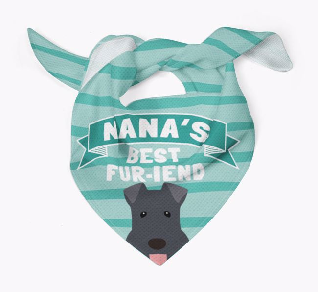 'Nana's Best Fur-iend' - Personalized {breedFullName} Bandana