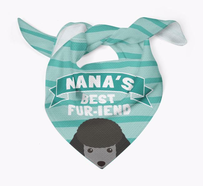 'Nana's Best Fur-iend' - Personalised {breedFullName} Bandana