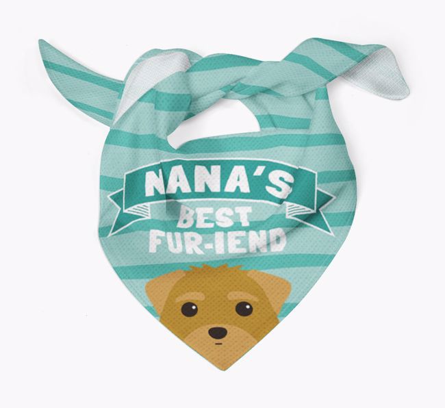 'Nana's Best Fur-iend' - Personalized {breedFullName} Bandana