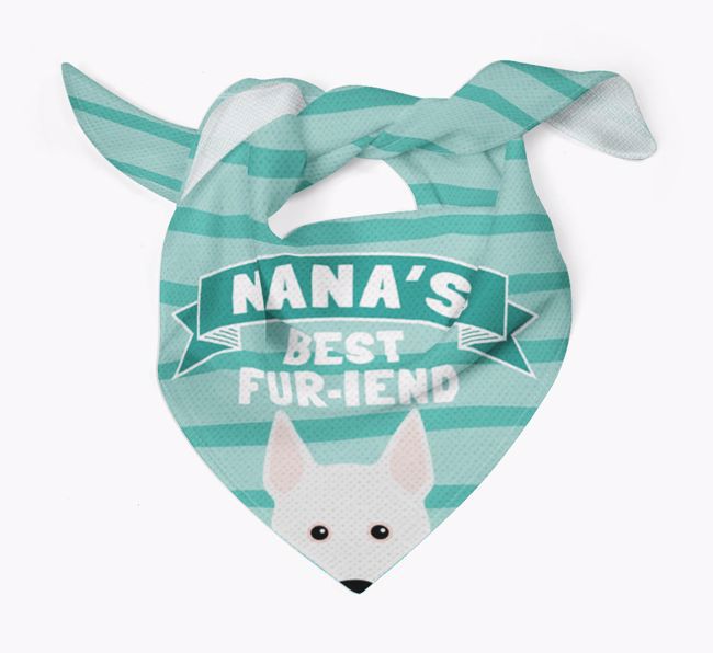 'Nana's Best Fur-iend' - Personalised {breedFullName} Bandana