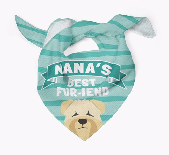 'Nana's Best Fur-iend' - Personalized {breedFullName} Bandana