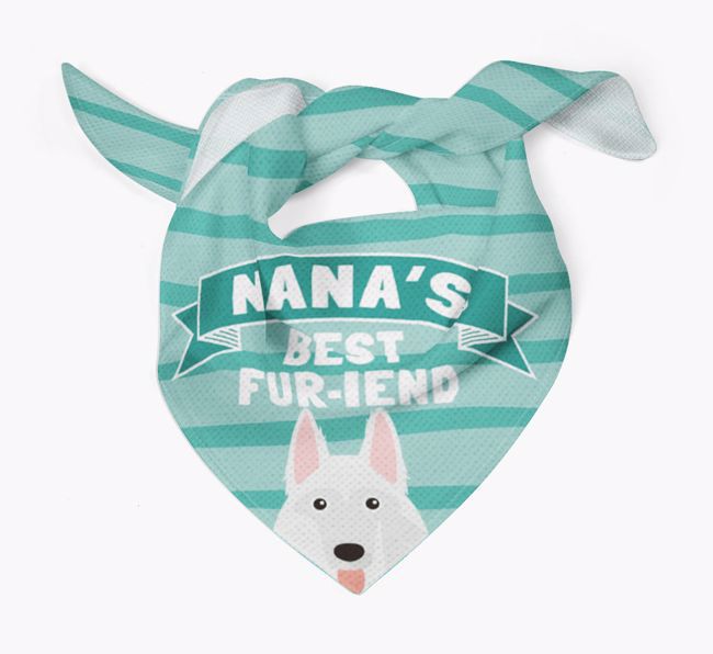 'Nana's Best Fur-iend' - Personalized {breedFullName} Bandana