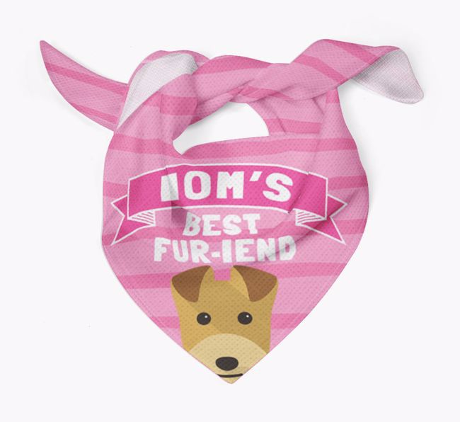 'Mom's Best Fur-iend' - Personalized {breedFullName} Bandana