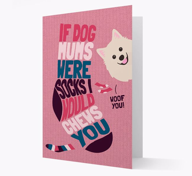 'Chews You' - Personalised {breedFullName} Card