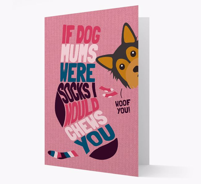 'Chews You' - Personalised {breedFullName} Card