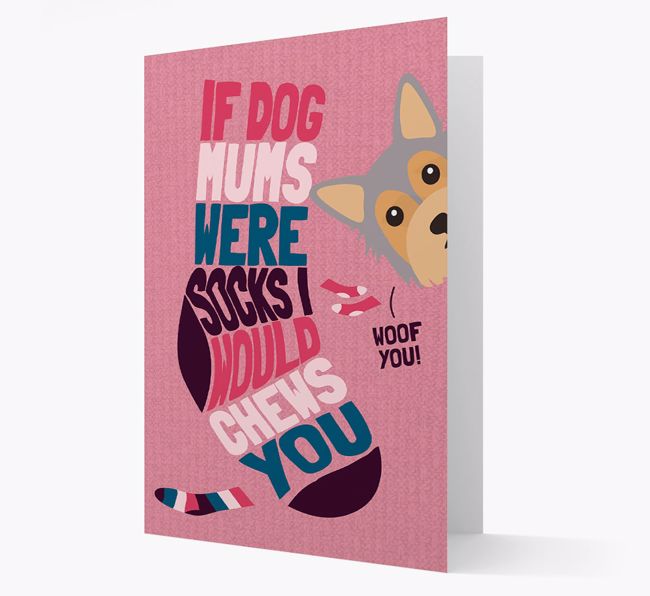 'Chews You' - Personalised {breedFullName} Card