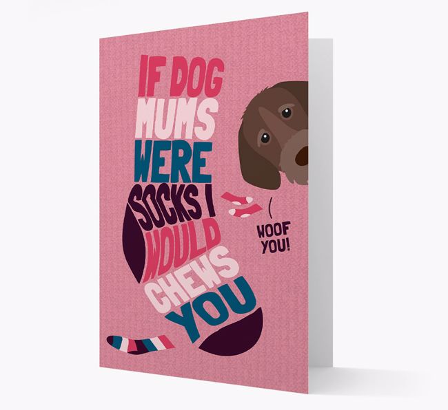 'Chews You' - Personalised {breedFullName} Card