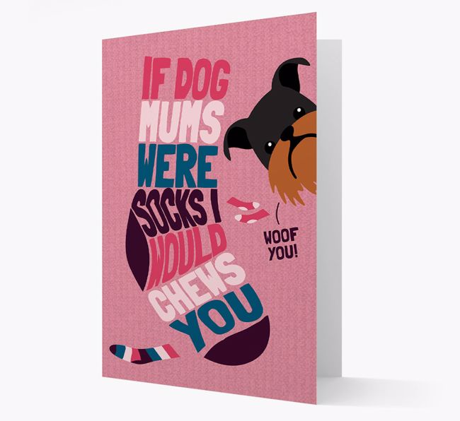 'Chews You' - Personalised {breedFullName} Card