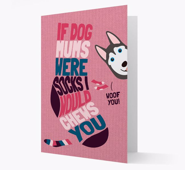 'Chews You' - Personalised {breedFullName} Card