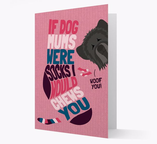 'Chews You' - Personalised {breedFullName} Card