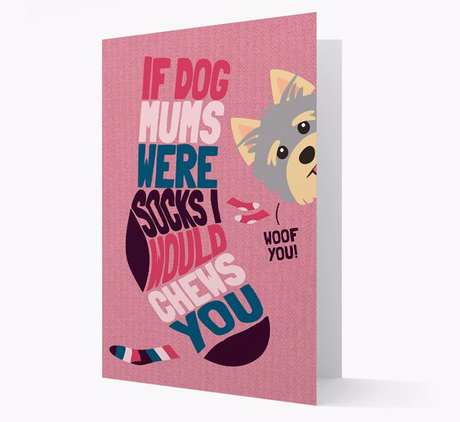 'Chews You' - Personalised {breedFullName} Card