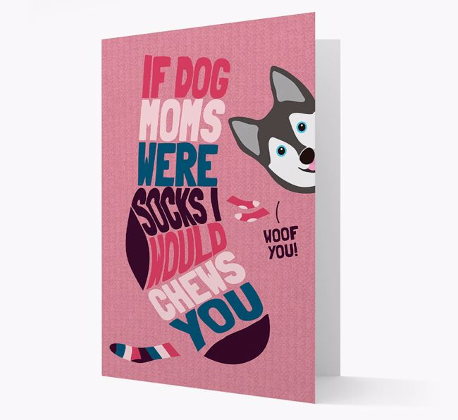 'Chews You' - Personalized {breedFullName} Card