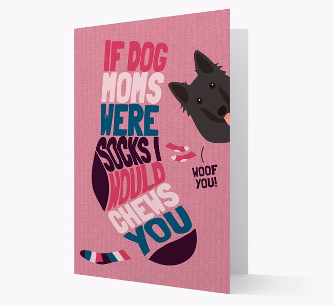 'Chews You' - Personalized {breedFullName} Card