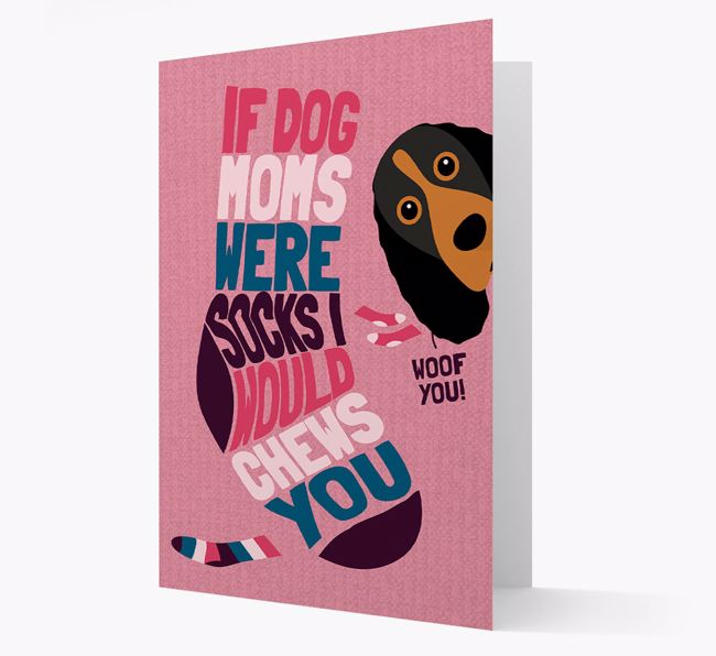 'Chews You' - Personalized {breedFullName} Card