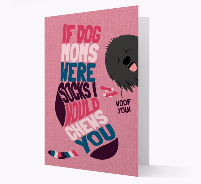 'Chews You' - Personalized {breedFullName} Card