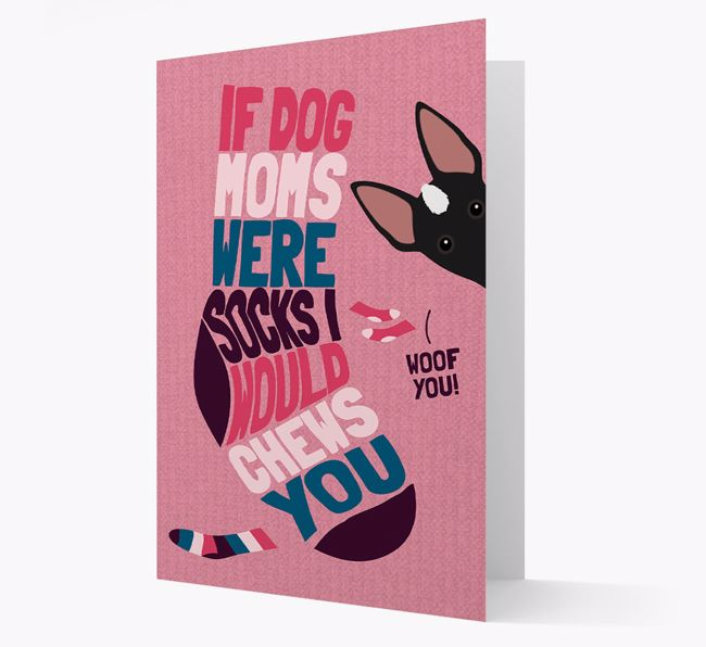 'Chews You' - Personalized {breedFullName} Card