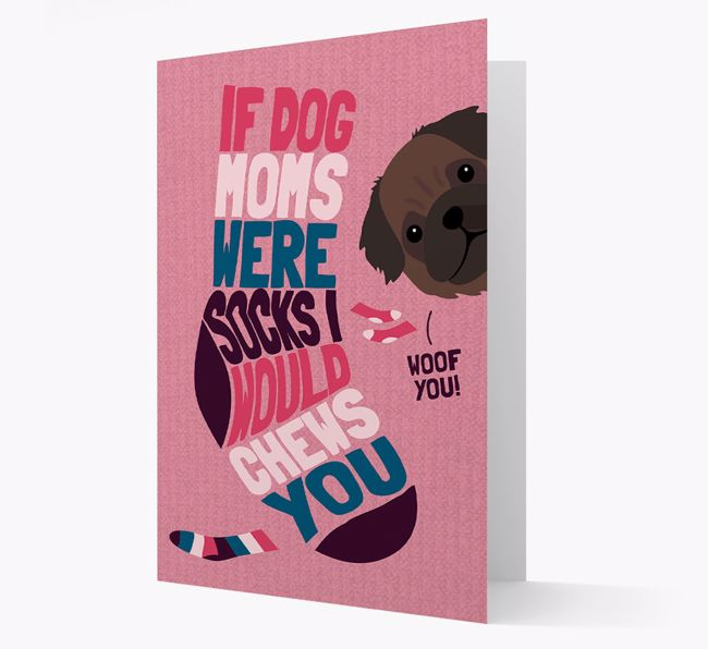 'Chews You' - Personalized {breedFullName} Card