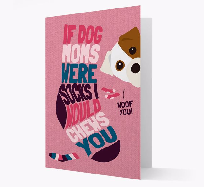 'Chews You' - Personalized {breedFullName} Card