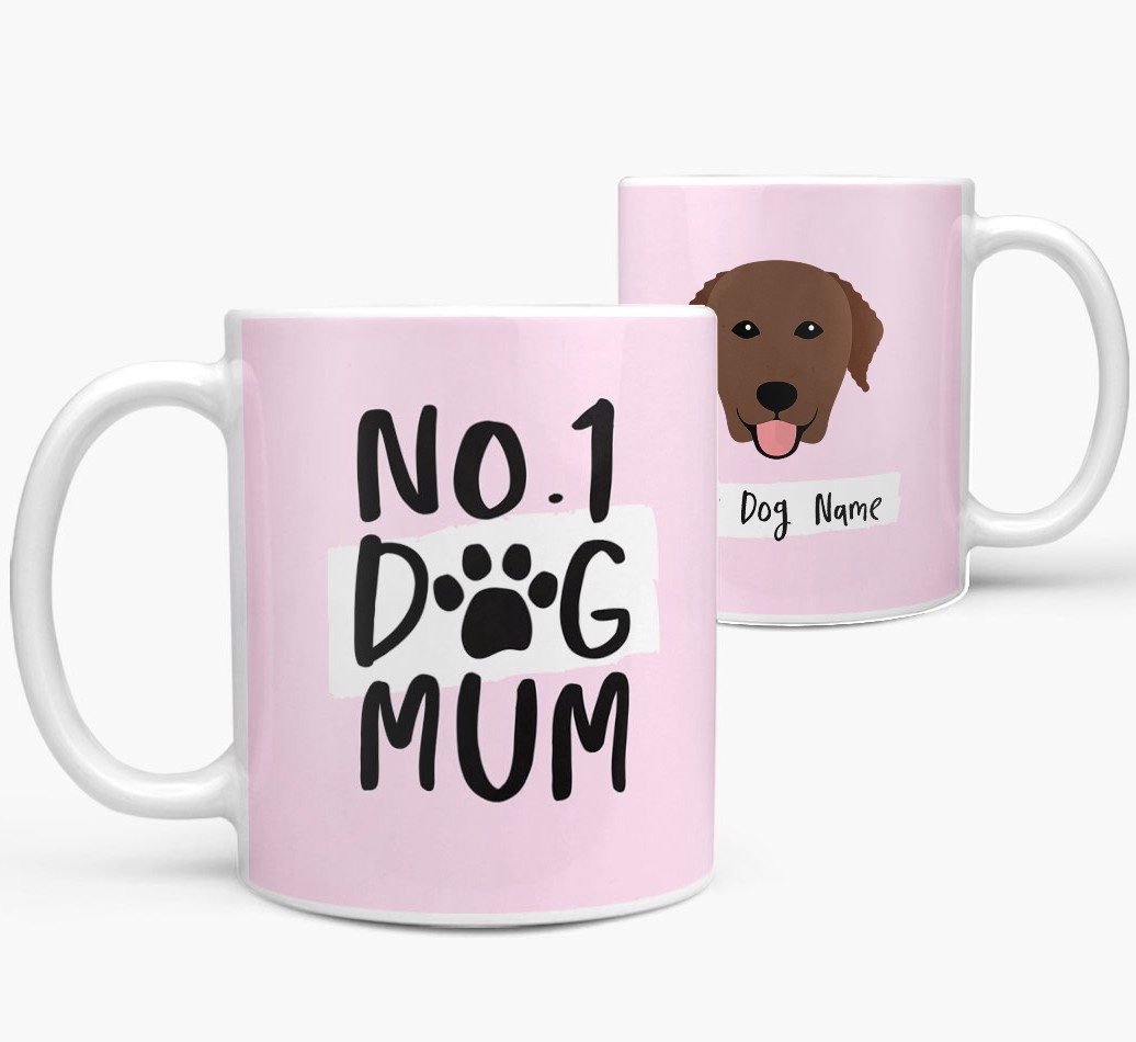 'No.1 Dog Mum - Personalised {breedFullName} Mug