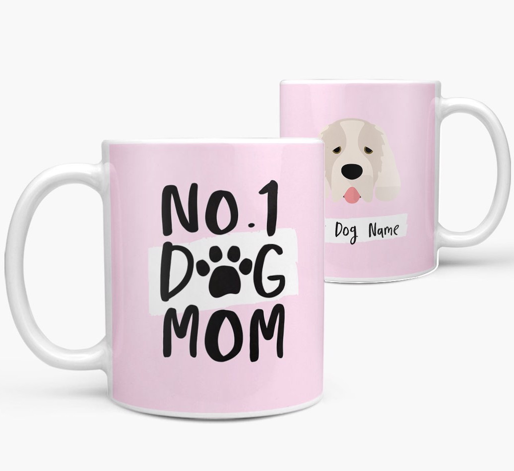 'No.1 Dog Mom - Personalized {breedFullName} Mug