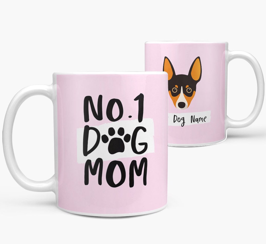 'No.1 Dog Mom - Personalized {breedFullName} Mug