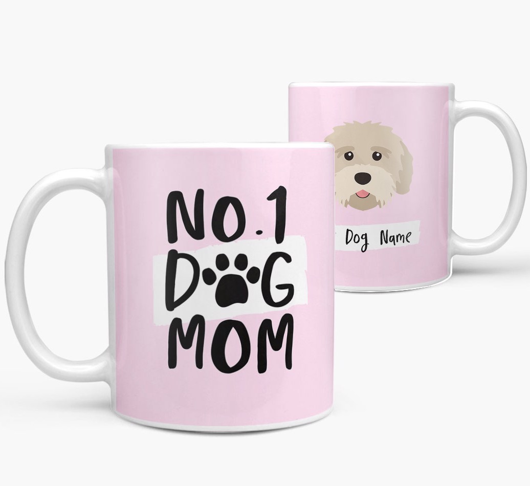 'No.1 Dog Mom - Personalized {breedFullName} Mug