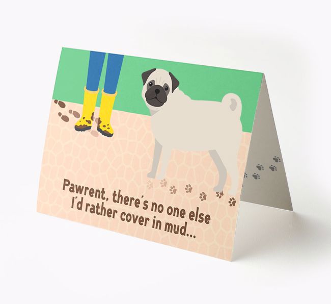 Mud Dog Mother's Day Card Funny Happy Mother's Day Cards From the Dog  Golden Retriever Dog Mom Gifts 