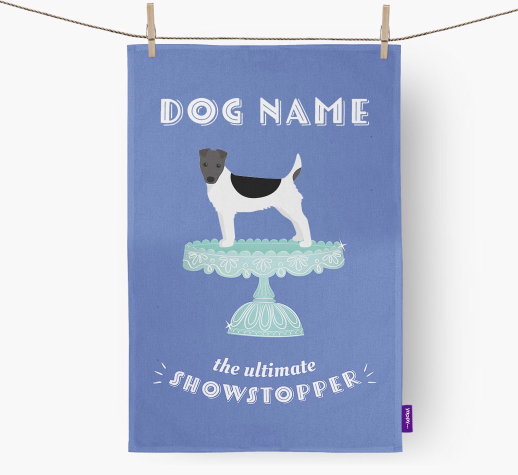 'The Ultimate Showstopper' - Personalized {breedFullName} Tea Towel