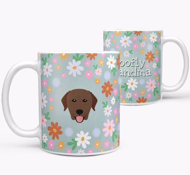 'Woofly Grandma' - Personalised {breedFullName} Mug