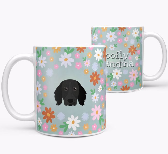 'Woofly Grandma' - Personalized {breedFullName} Mug