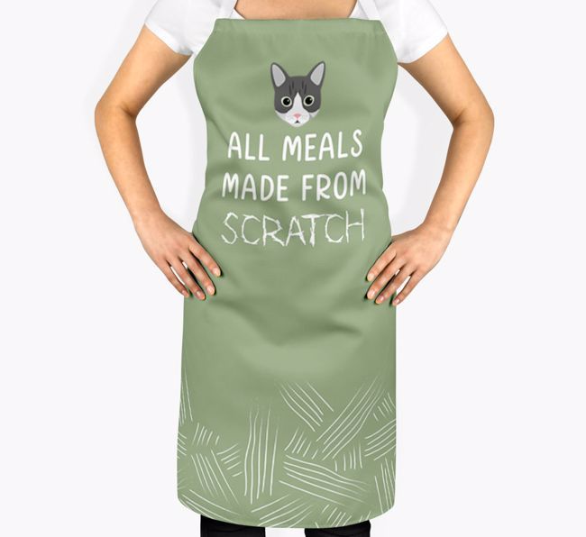 'Meals Made From Scratch' - Personalized {breedCommonName} Apron