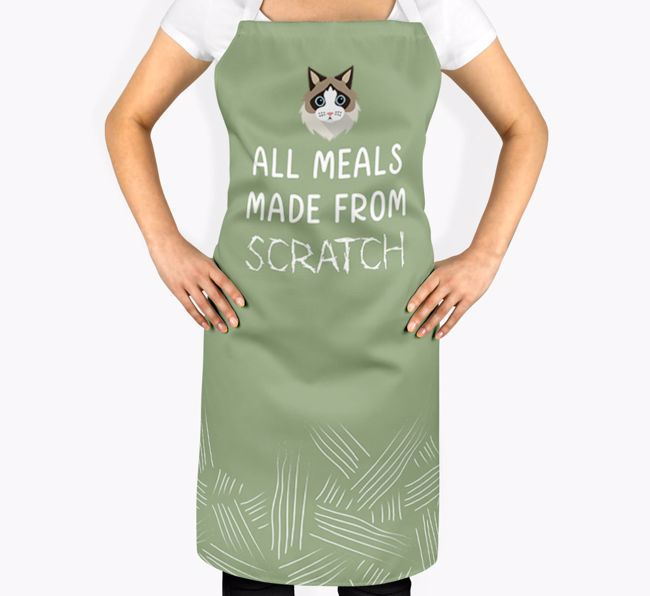 Meals Made From Scratch: Personalised {breedShortName} Apron