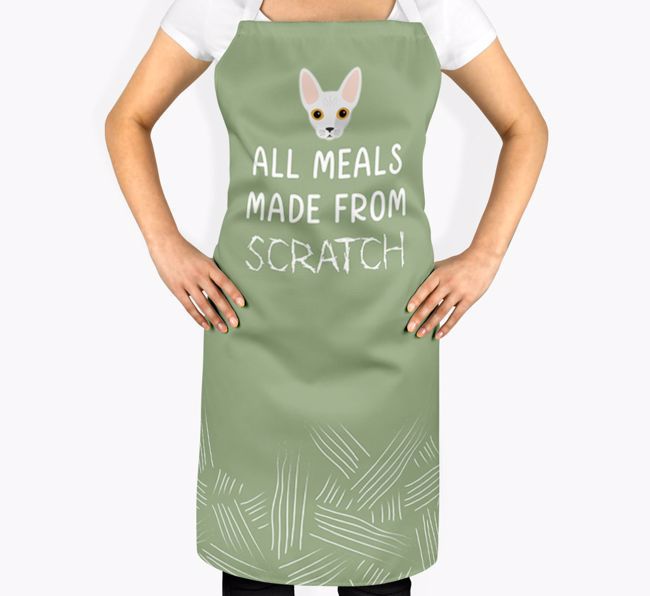 Meals Made From Scratch: Personalized {breedShortName} Apron