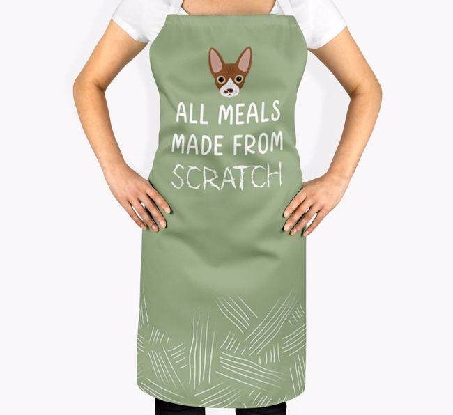 Meals Made From Scratch: Personalised {breedShortName} Apron