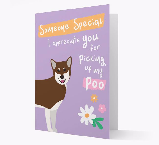 'Someone Special' - Personalized {breedFullName} Card