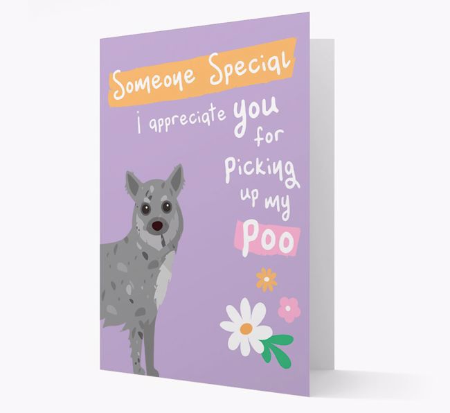 'Someone Special' - Personalized {breedFullName} Card