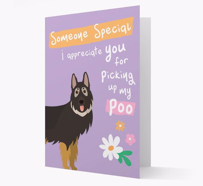 'Someone Special' - Personalized {breedFullName} Card